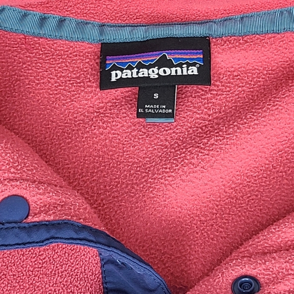 Patagonia Micro D Snap T Pullover Reef Pink 26020 Small - Picture 8 of 9